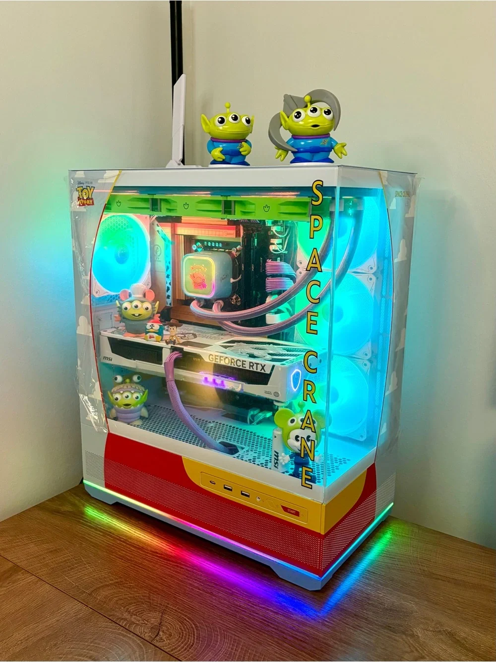 🏆 RARE MSI Toy Story Gaming PC #1/500 RTX 5070 32GB DDR5 + FREE MSI Combo